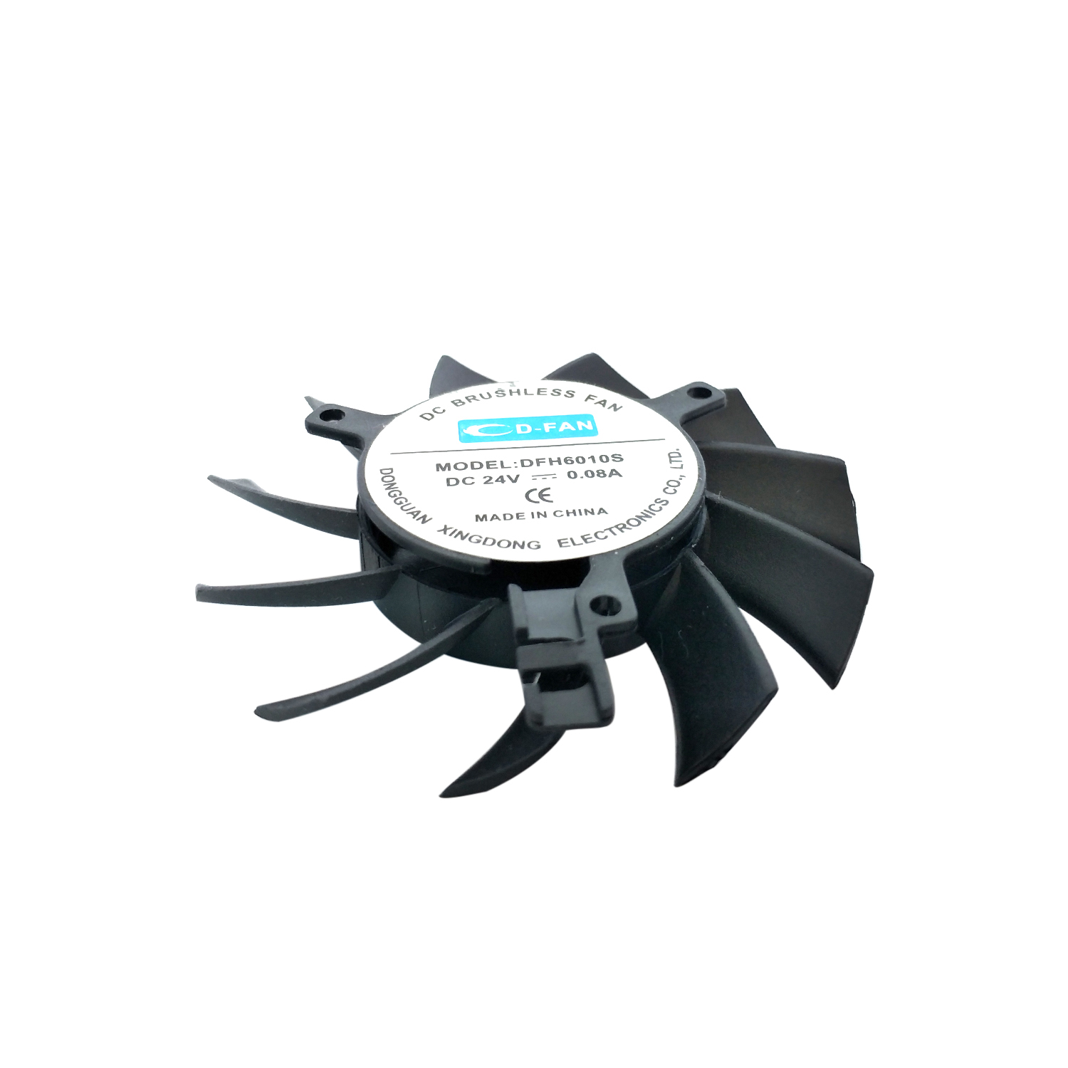 60x10mm 12v 60mm mini brushless cooling frameless dc fan